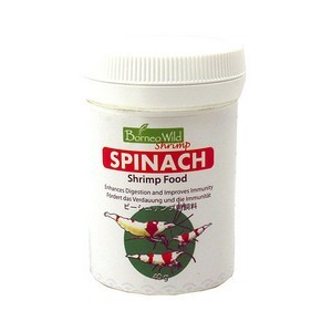 BorneoWild Shrimp Food - Spinach