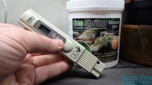 TDS Pen and Salty Shrimp Bee Shrimp Mineral GH+